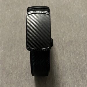 Black Carbon Fiber design Men's Belt